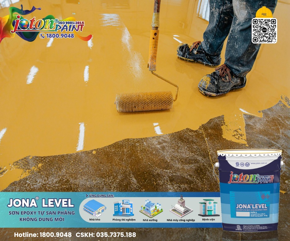 Đặc điểm của bề mặt được thi công sơn Joton