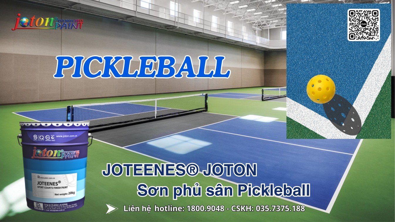 HƯỚNG DẪN THI CÔNG SÂN PICKLEBALL TRÊN VẬT LIỆU BỀ MẶT BÊ TÔNG