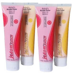 Màu vẽ - Acrylic colors